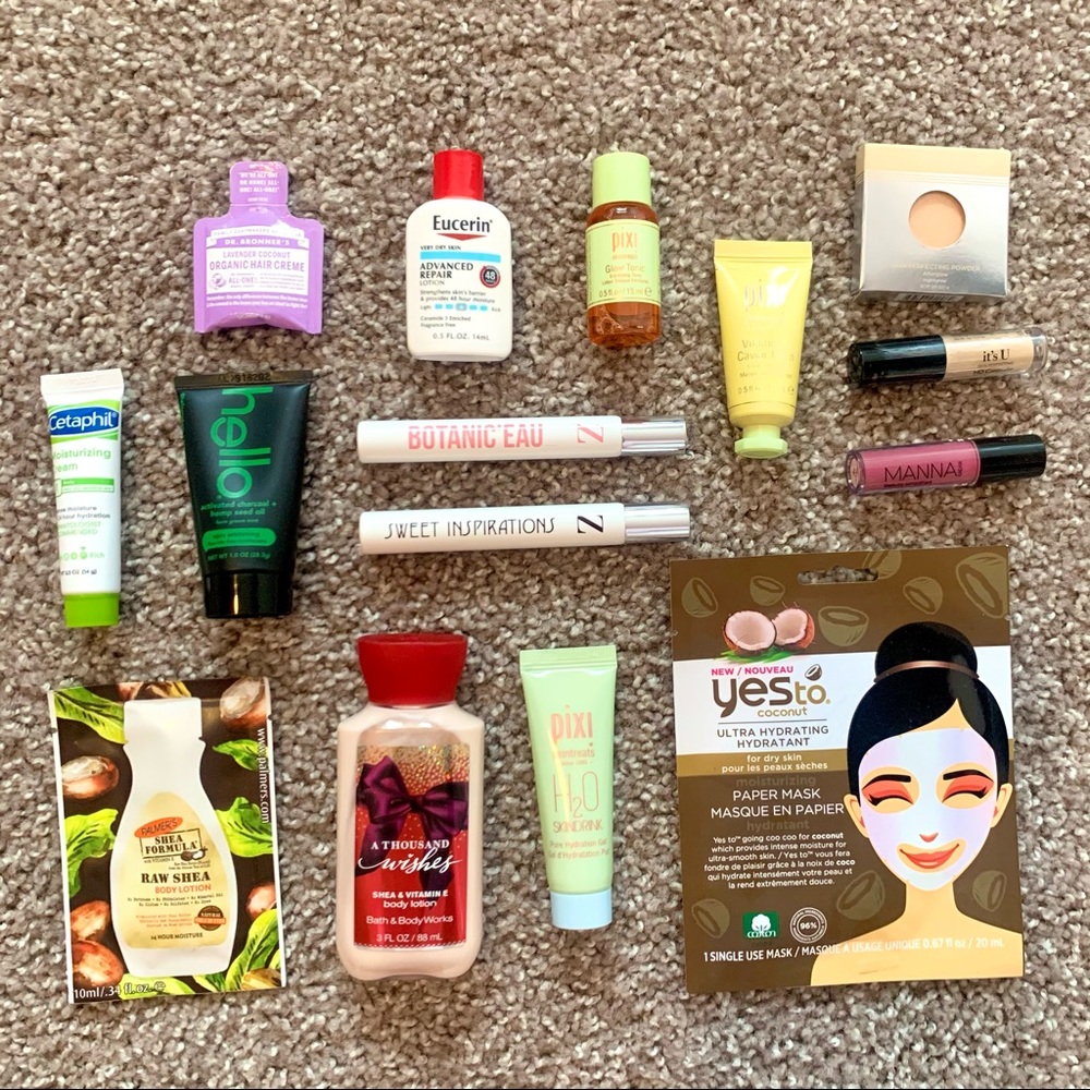 15 Piece Trial Size Ipsy Beauty Bundle Lot